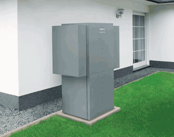 Module extérieur de pompe à chaleur aérothermique pour le résidentiel