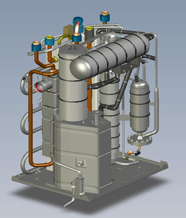 Fonctionnement de la PAC à adsorption